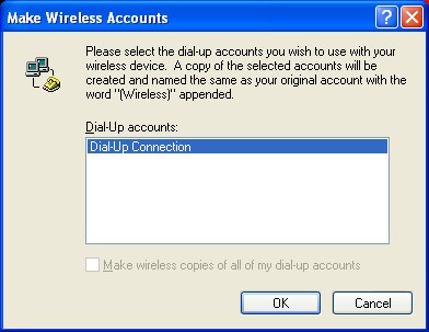Make Wireless Accounts